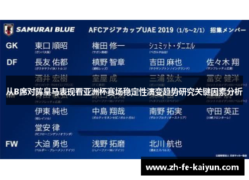 从B席对阵皇马表现看亚洲杯赛场稳定性演变趋势研究关键因素分析 从B席对阵皇马表现看亚洲杯赛场稳定性演变趋势研究关键因素分析